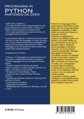 Immagine di Programma in Python Partendo da zero (e-book)