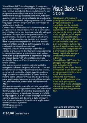 Immagine di 2026 - VISUAL BASIC.NET 2026 EDIZIONE SPECIALE